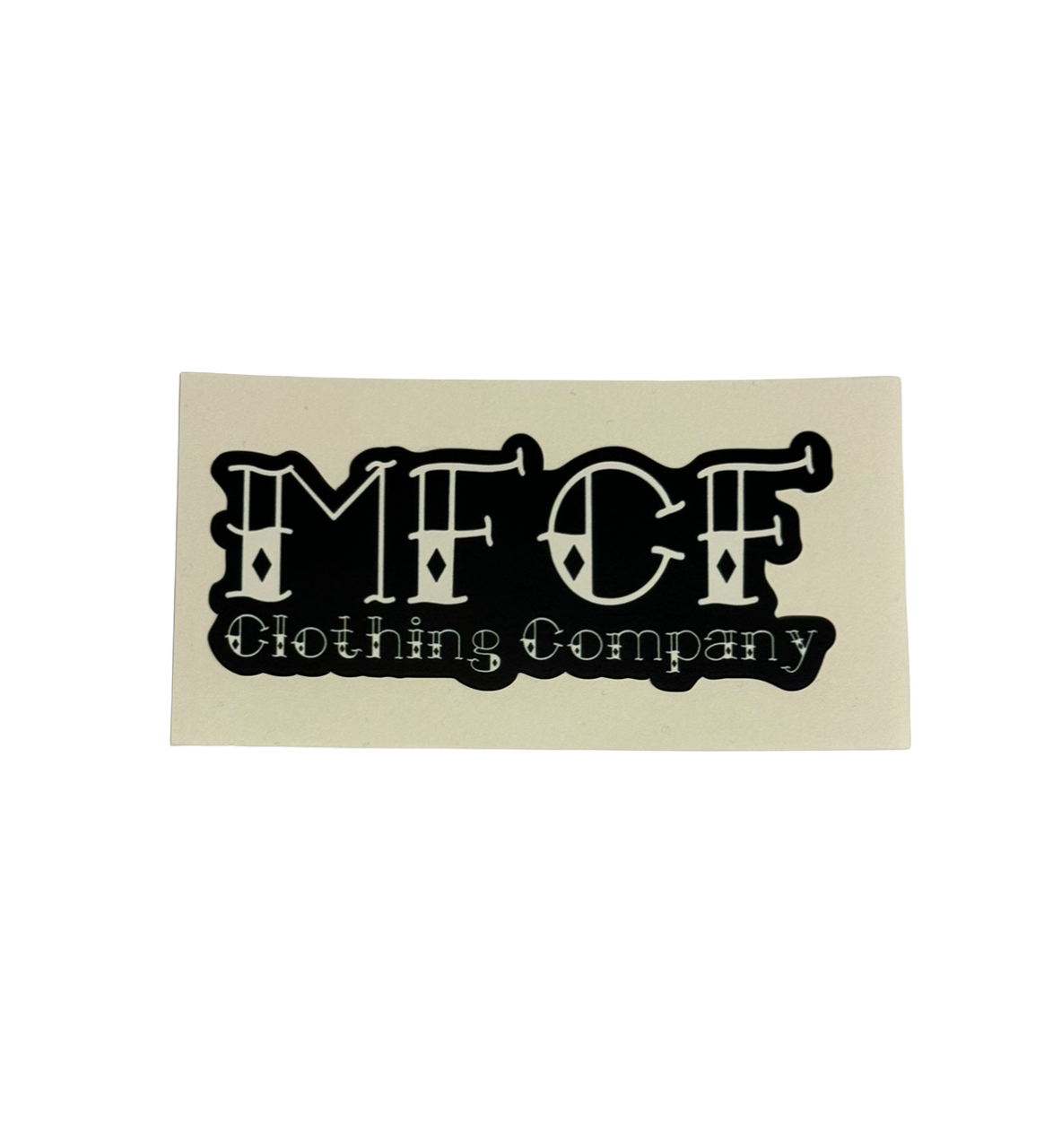 MFCF Clothing Company Sticker