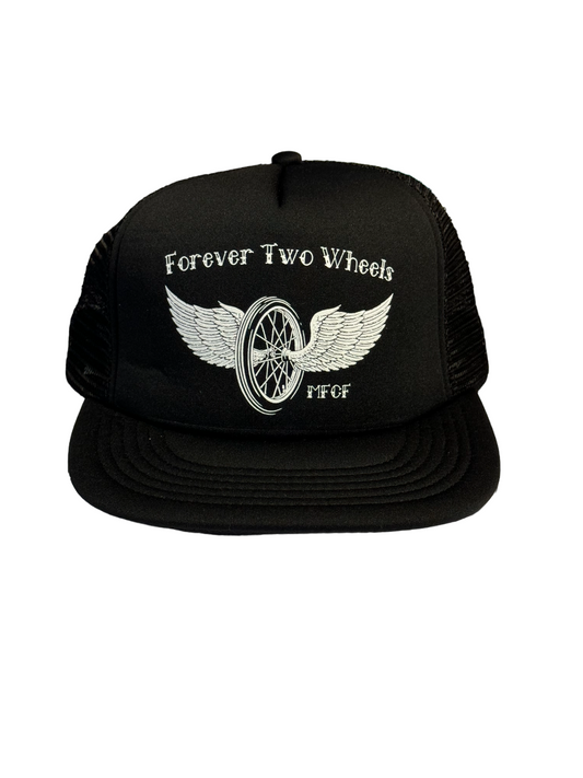 Forever Two Wheels Snapback Mesh Trucker Hat